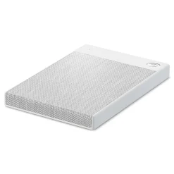 Sale Seagate Ultra Touch 2TB External Hard Drive Portable HDD USB-C and USB 3.0, White (STHH2000402)