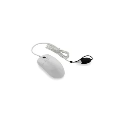 Discount Seal Shield Silver Storm Wired Waterproof Optical Medical Mouse, White (STWM042)