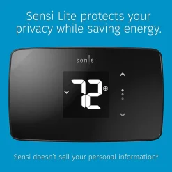 Emerson Sensi Lite Smart Programmable Wi-Fi Thermostat, Works with Alexa (ST25)