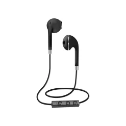 Wireless Bluetooth Stereo Headphones, Black (BT876)<Sentry Online