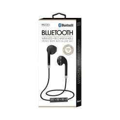 Wireless Bluetooth Stereo Headphones, Black (BT876)<Sentry Online