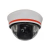 SeqCam SEQ5302 Wired Dome IP Camera, Night Vision, White/Black