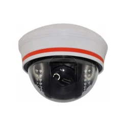 SeqCam SEQ5302 Wired Dome IP Camera, Night Vision, White/Black