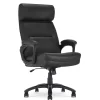 Office Chairs*Serta Comfort Big & Tall Ergonomic Bonded Leather Swivel Executive Chair, Black (CHR10131A)