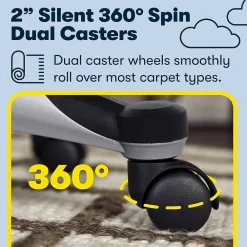 Office Chairs*Serta Cyrus Ergonomic Fabric Swivel Executive Chair, Fawn Tan (47911)