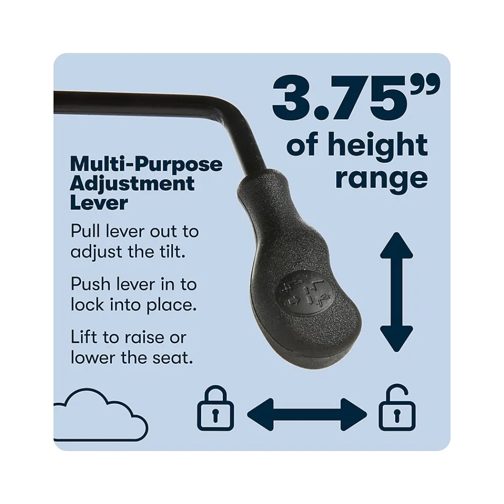 Ergonomic Chairs*Serta Hannah II Ergonomic Bonded Leather Swivel Executive Chair, (43672H) Cognac