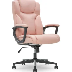Ergonomic Chairs*Serta Hannah II Fabric Executive Chair, (43672G) Pink