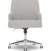 Office Chairs*Serta Leighton Fabric Home Office Chair, Light Gray (48371)