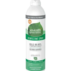 All-Purpose Cleaners & Spray Disinfectant, Eucalyptus, Spearmint & Thyme Scent, 13.9 Oz. (22981)<Seventh Generation Best