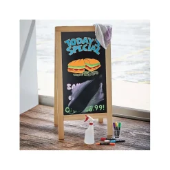 Markers|Sharpie Chalk Wet Erase Marker, Medium Tip, White, 2/Pack (2103010)