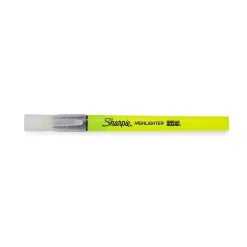 Highlighters|Sharpie Clear View Highlighter, Chisel Tip, Yellow, 3/Pack (1950745/2128217)