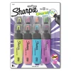 Highlighters|Sharpie Clear View Highlighter, Chisel Tip, Assorted, 8/Pack (1971843)