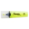 Highlighters|Sharpie Clear View Tank Highlighter, Chisel Tip, Yellow, Dozen (2128227/1897847)