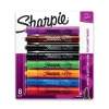 Markers|Sharpie Flip Chart Tank Permanent Marker, Bullet Tip, Assorted, 8/Pack (22480)
