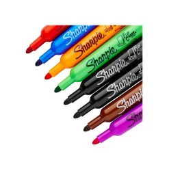 Markers|Sharpie Flip Chart Tank Permanent Marker, Bullet Tip, Assorted, 8/Pack (22480)