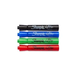 Markers|Sharpie Flip Chart Water Based Marker, Bullet Tip, Assorted, 4/Pack (22474)