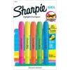 Highlighters|Sharpie Gel Stick Highlighter, Bullet Tip, Assorted, 5/Pack (1803277)