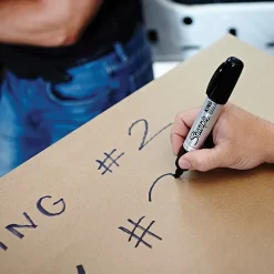 Markers|Sharpie King Size Tank Permanent Marker, Chisel Tip, , 12/Pack (15001A) Black