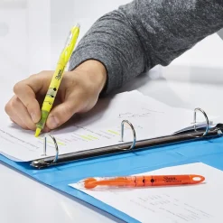 Highlighters|Sharpie Liquid Highlighter, Chisel Tip, Assorted, 5/Pack (24575PP)