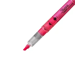 Highlighters|Sharpie Liquid Highlighter, Chisel Tip, Pink, Dozen (1754464)