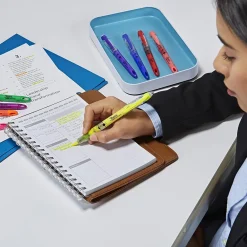 Highlighters|Sharpie Liquid Highlighter, Chisel Tip, Assorted, 10/Pack (24415PP)