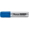 Markers|Sharpie Magnum Permanent Marker, XL Chisel Tip, Blue (44003)