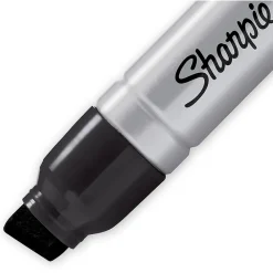 Markers|Sharpie Magnum Tank Permanent Marker, Chisel Tip, Black, 12/Pack (44001A)