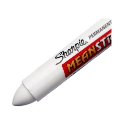 Markers|Sharpie Mean Streak Permanent Marker, Bullet Tip, White (85018)