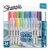 Markers|Sharpie Mystic Gems Permanent Markers, Ultra Fine Tip, Assorted, 24/Pack (2136772)