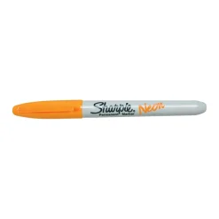 Markers|Sharpie Neon Permanent Marker, Fine Tip, Neon Orange (1860446)
