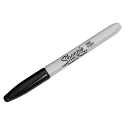 Markers|Sharpie Permanent Marker, Fine Tip, Black (30001)