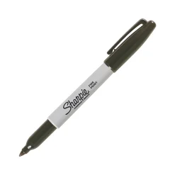 Markers|Sharpie Permanent Marker, Fine Tip, Black (30001)