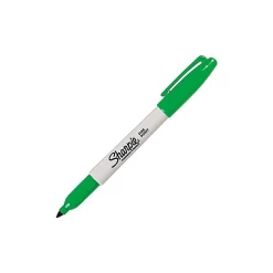 Markers|Sharpie Permanent Marker, Fine Tip, Green (30004)