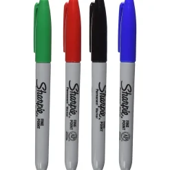 Markers|Sharpie Permanent Markers, Fine Tip, Assorted, 36/Pack (1921559) Assorted Colors
