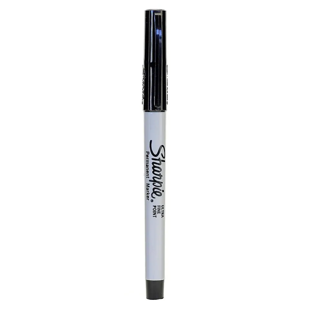 Markers|Sharpie Permanent Markers, Ultra Fine Tip, Black, 24/Pack (79220-PK24)