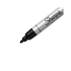 Markers|Sharpie Permanent Markers, Bullet Tip, Black, 12/Pack (1794229)