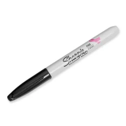 Markers|Sharpie Pink Ribbon Permanent Markers, Fine Tip, Black (1801743)