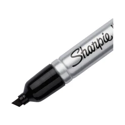 Markers|Sharpie Pro King Size Permanent Marker, Chisel Tip, Black Ink, Dozen (15001)