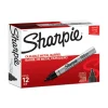 Markers|Sharpie PRO Permanent Markers, Chisel Tip, Black, 12/Pack (1794224)