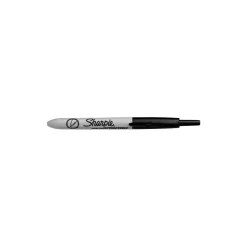Markers|Sharpie Retractable Permanent Markers, Ultra Fine Tip, Black, 3/Pack (1735793)