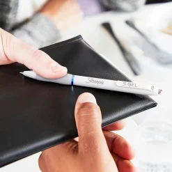 Pens|Sharpie S-Gel Retractable Gel Pen, Medium Point, Black Ink, 4/Pack (2126207)