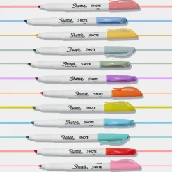 Markers|Sharpie S-Note Creative Marker, Chisel Tip, Assorted, Dozen (2117329/2158060)
