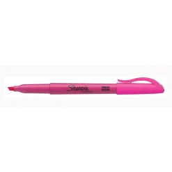 Highlighters|Sharpie Stick Highlighter, Chisel Tip, Pink (27009)