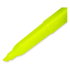 Highlighters|Sharpie Stick Pocket Highlighter, Chisel Tip, Yellow, 4/Pack (1770695)