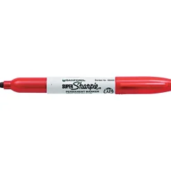 Markers|Sharpie Super Permanent Marker, Fine Tip, Red (33002)