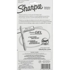 Highlighters|Sharpie Tank Highlighter, Chisel Tip, Fluorescent Yellow, 4/Pack (25164)