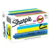 Highlighters|Sharpie Tank Highlighter, Chisel Tip, Fluorescent Blue, Dozen (25010)