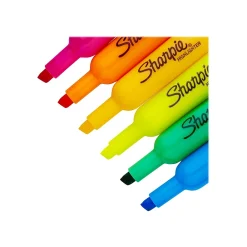 Highlighters|Sharpie Tank Highlighter, Chisel Tip, Assorted, Dozen (25053)
