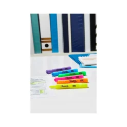Highlighters|Sharpie Tank Highlighters, Chisel Tip, Assorted Colors, 20/Pack (25018)