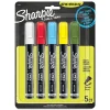 Markers|Sharpie Tank Wet Erase Marker, Medium Tip, Assorted, 5/Pack (2103011)
